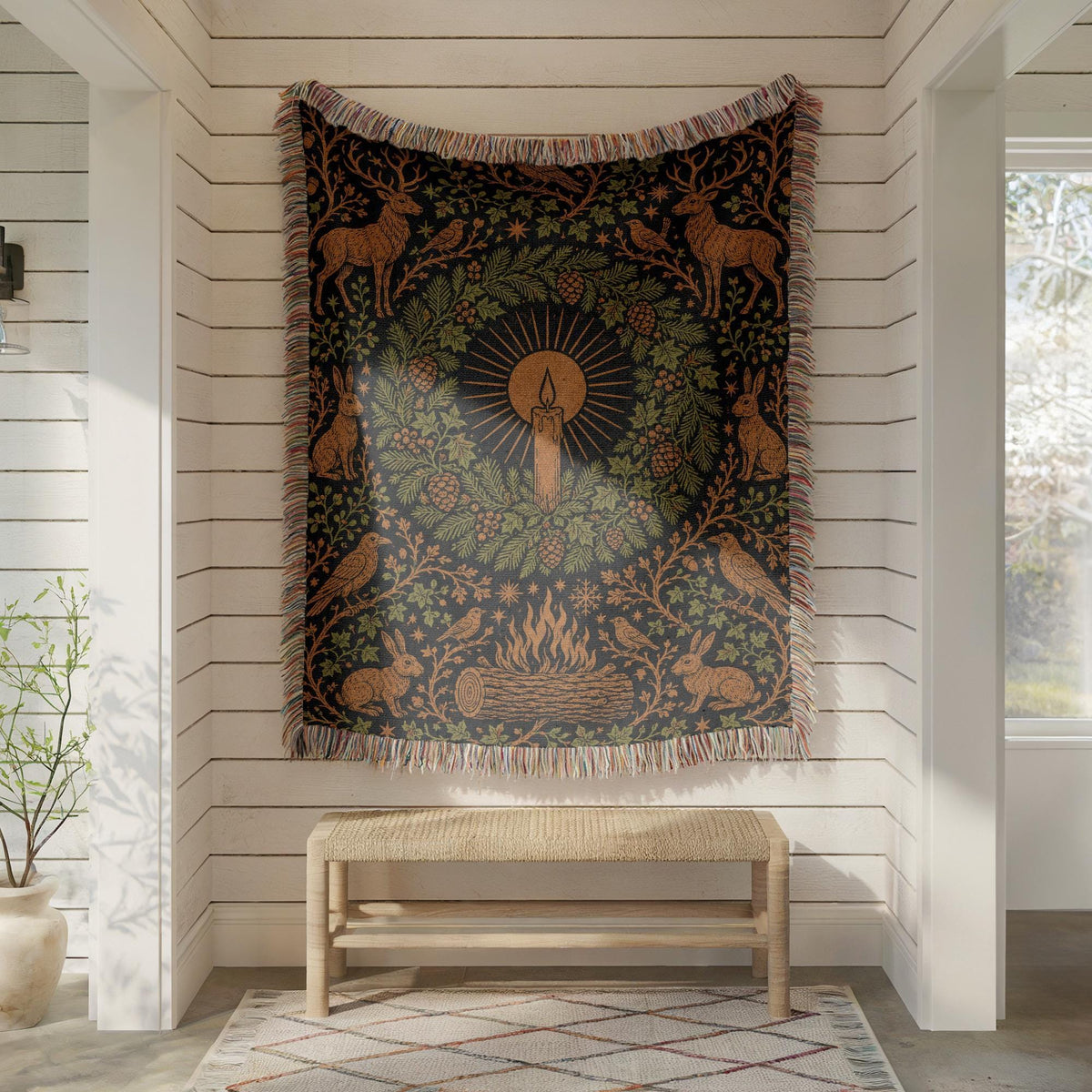 Yule Woven Blanket