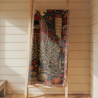 Fall Farmhouse Tapestry