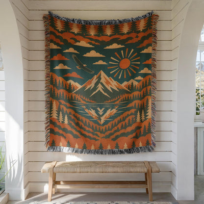 Mountain Woven Blanket