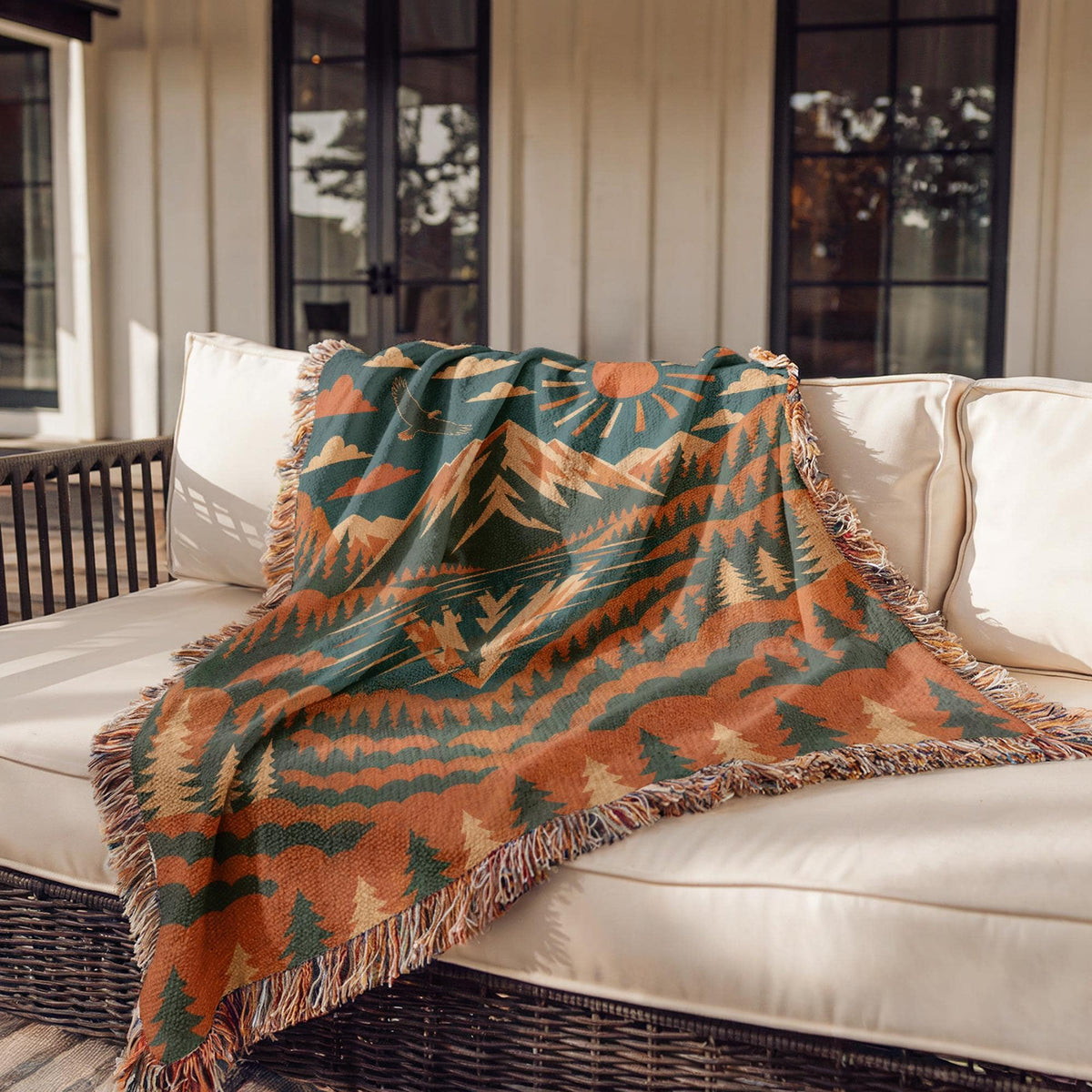 Mountain Woven Blanket