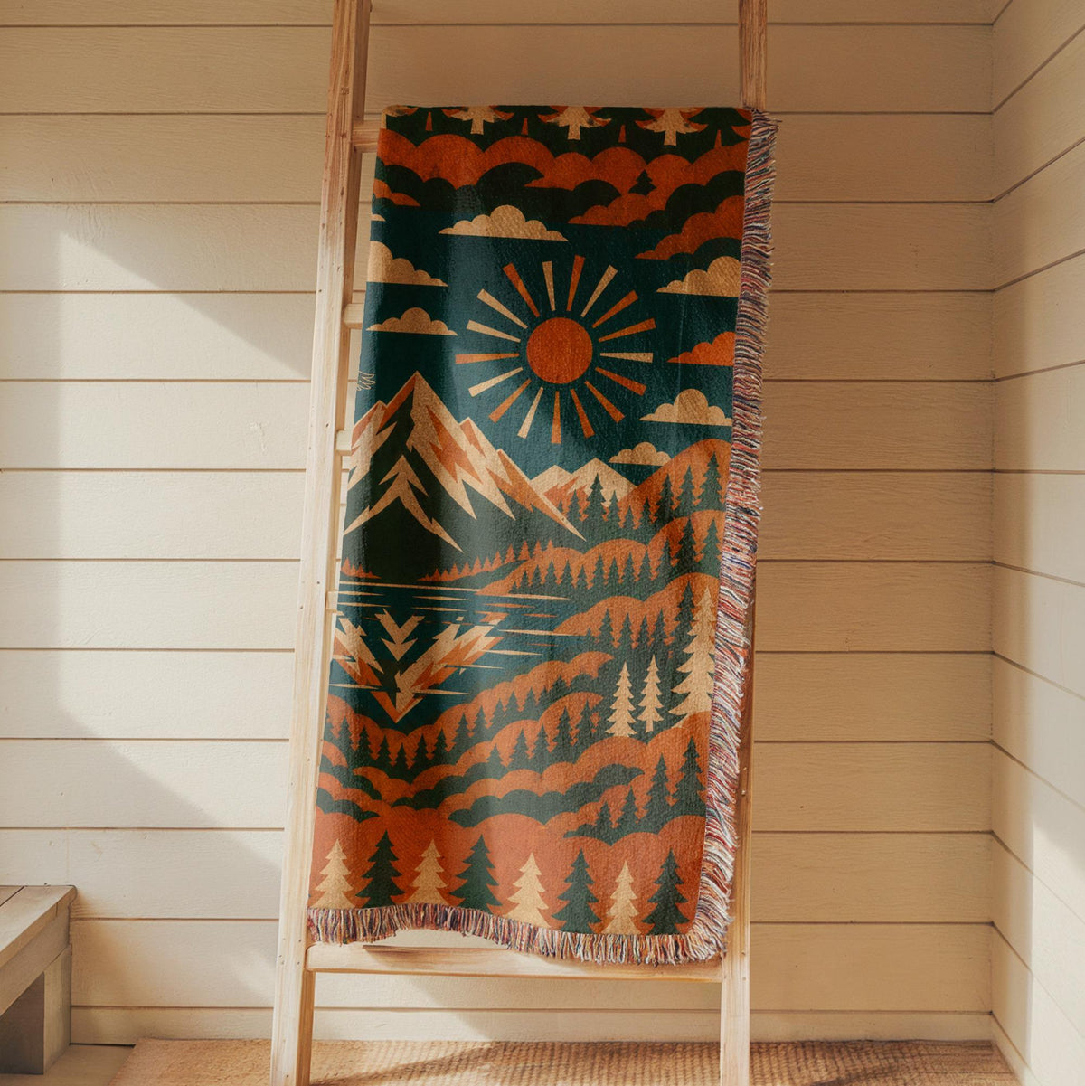 Mountain Woven Blanket