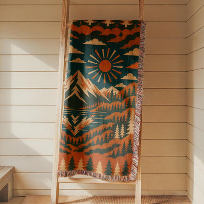 Mountain Woven Blanket