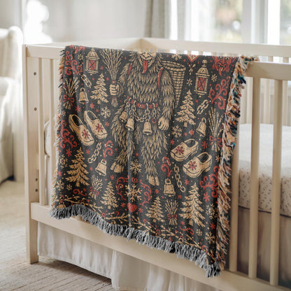Krampus Woven Blanket