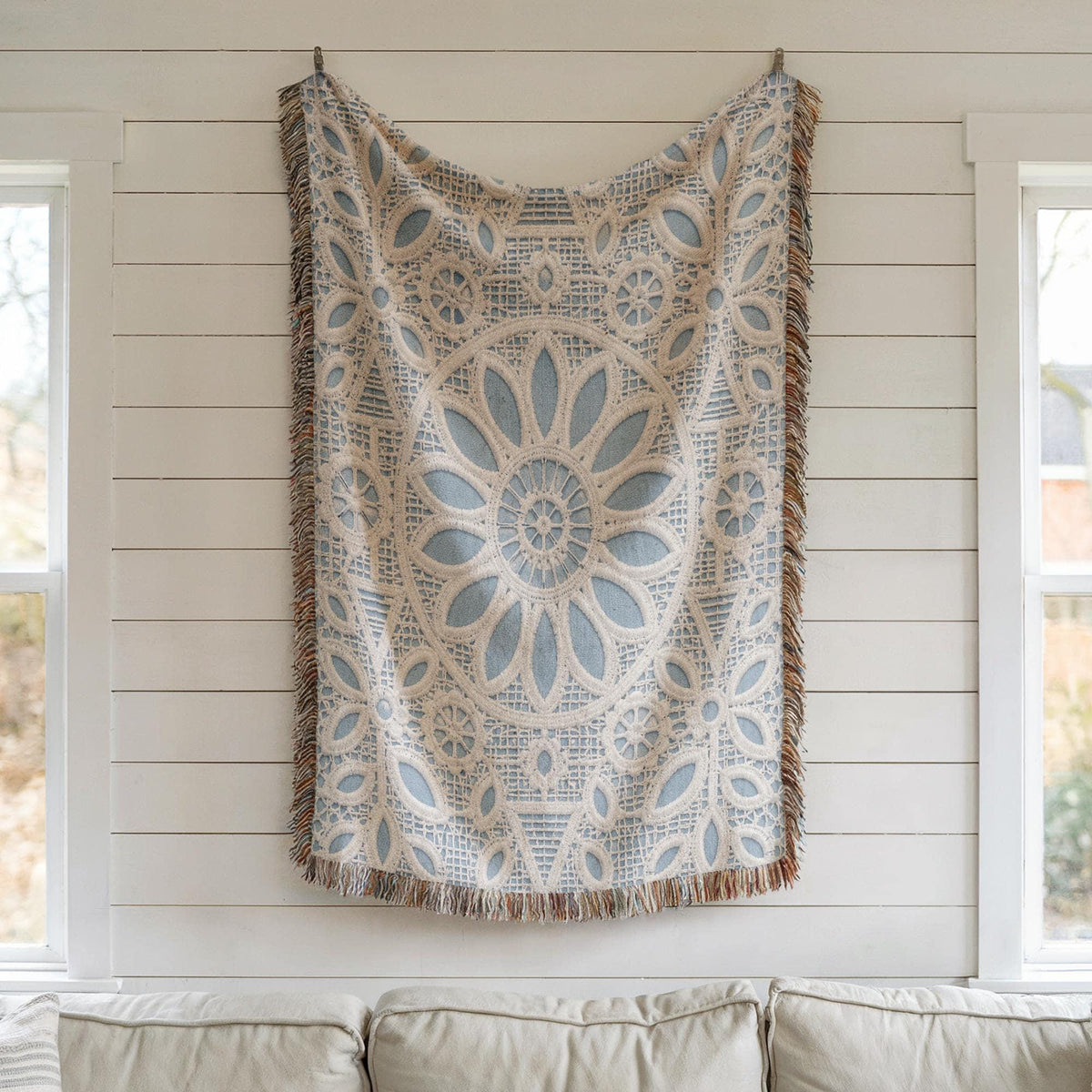 Lace Woven Blanket