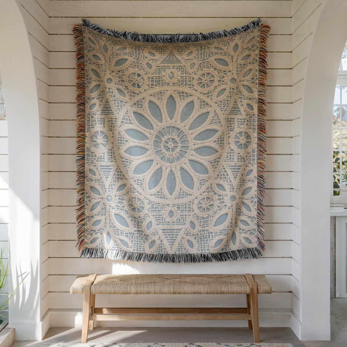 Lace Woven Blanket
