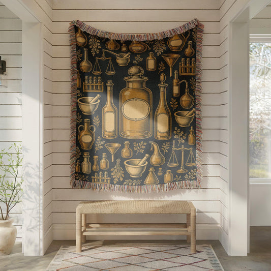 Apothecary Woven Blanket