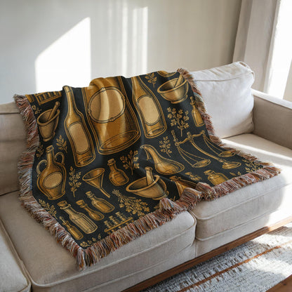 Apothecary Woven Blanket