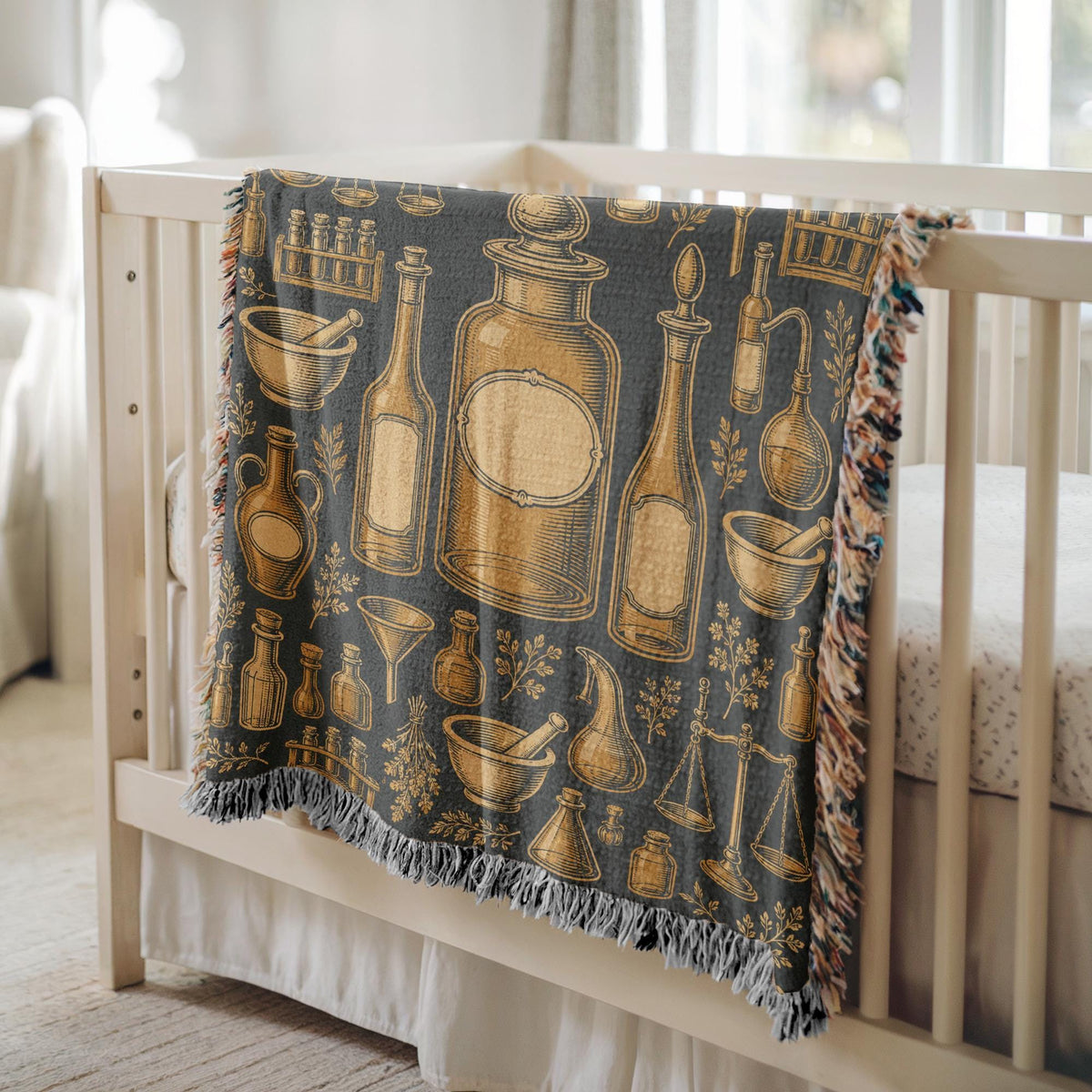 Apothecary Woven Blanket