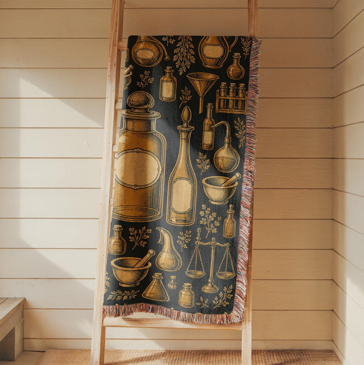 Apothecary Woven Blanket