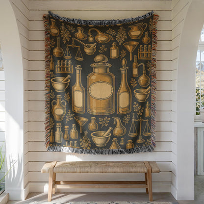 Apothecary Woven Blanket