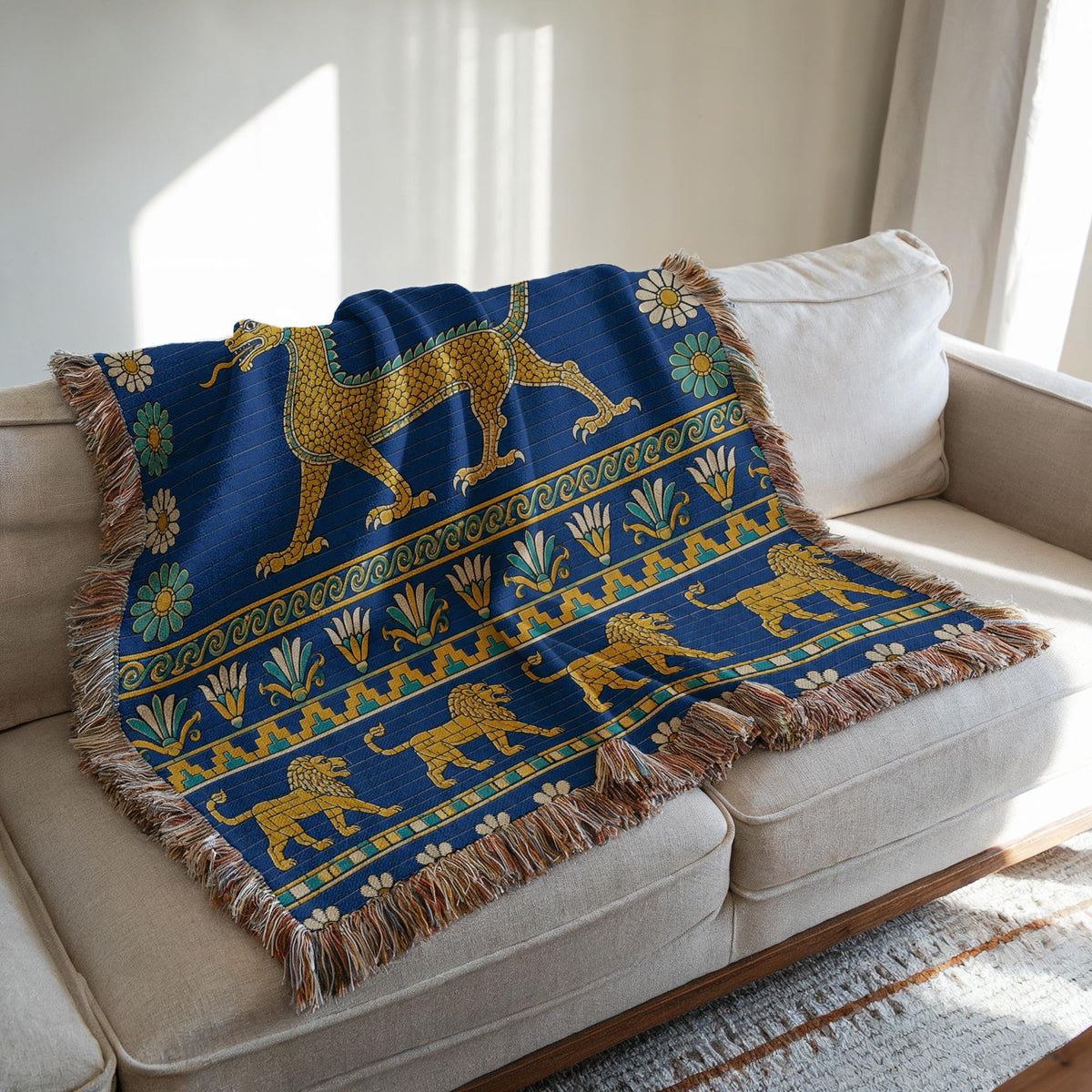 Babylonian Woven Blanket