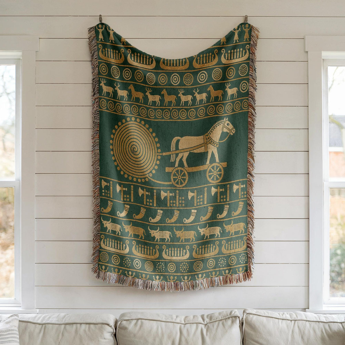 Bronze Age Woven Blanket