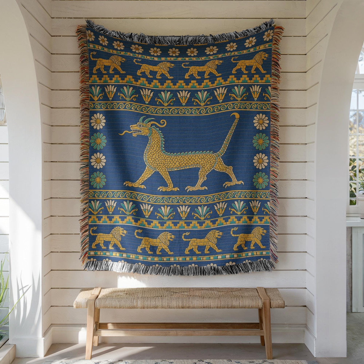Babylonian Woven Blanket
