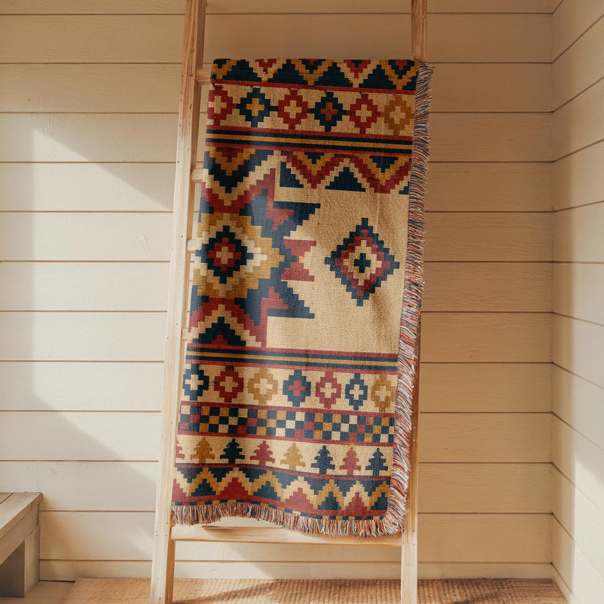 Kilim Woven Blanket