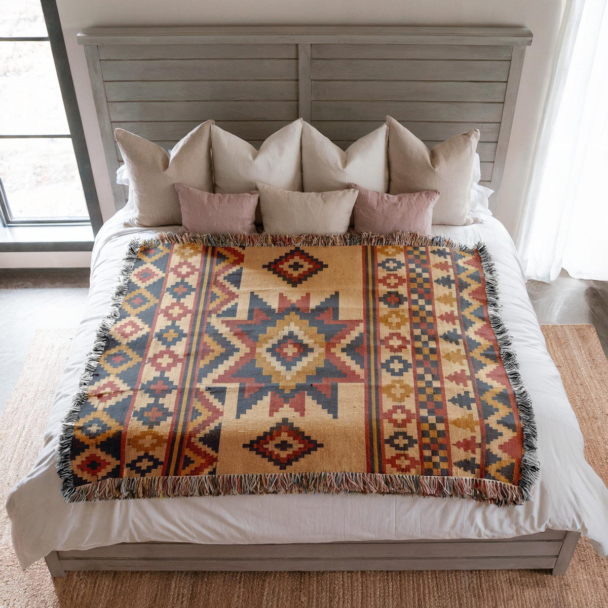 Kilim Woven Blanket