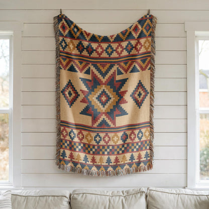 Kilim Woven Blanket