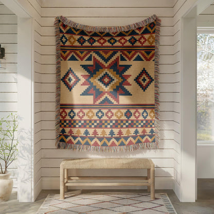 Kilim Woven Blanket