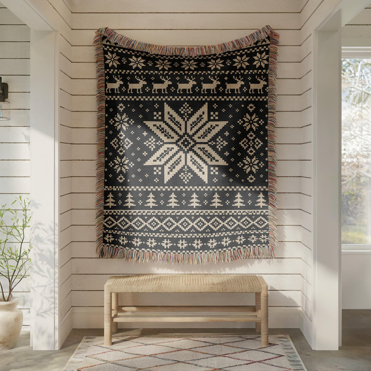 Nordic Woven Blanket