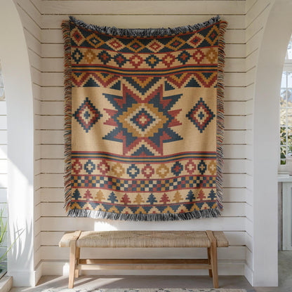 Kilim Woven Blanket