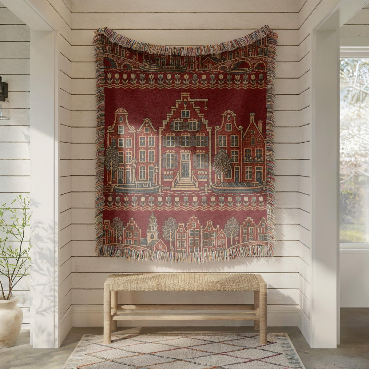 Amsterdam Woven Blanket