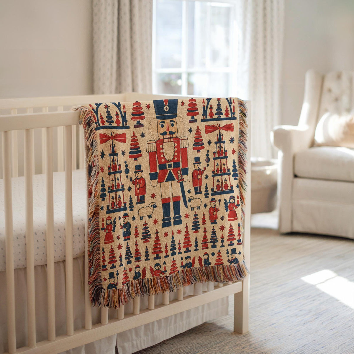 Nutcracker Woven Blanket