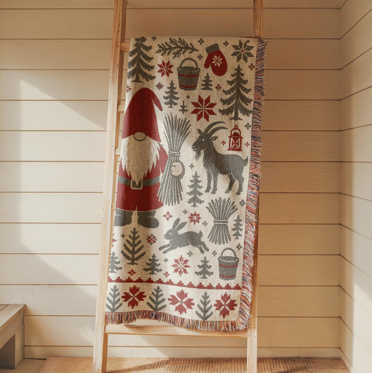 Gnome Woven Blanket