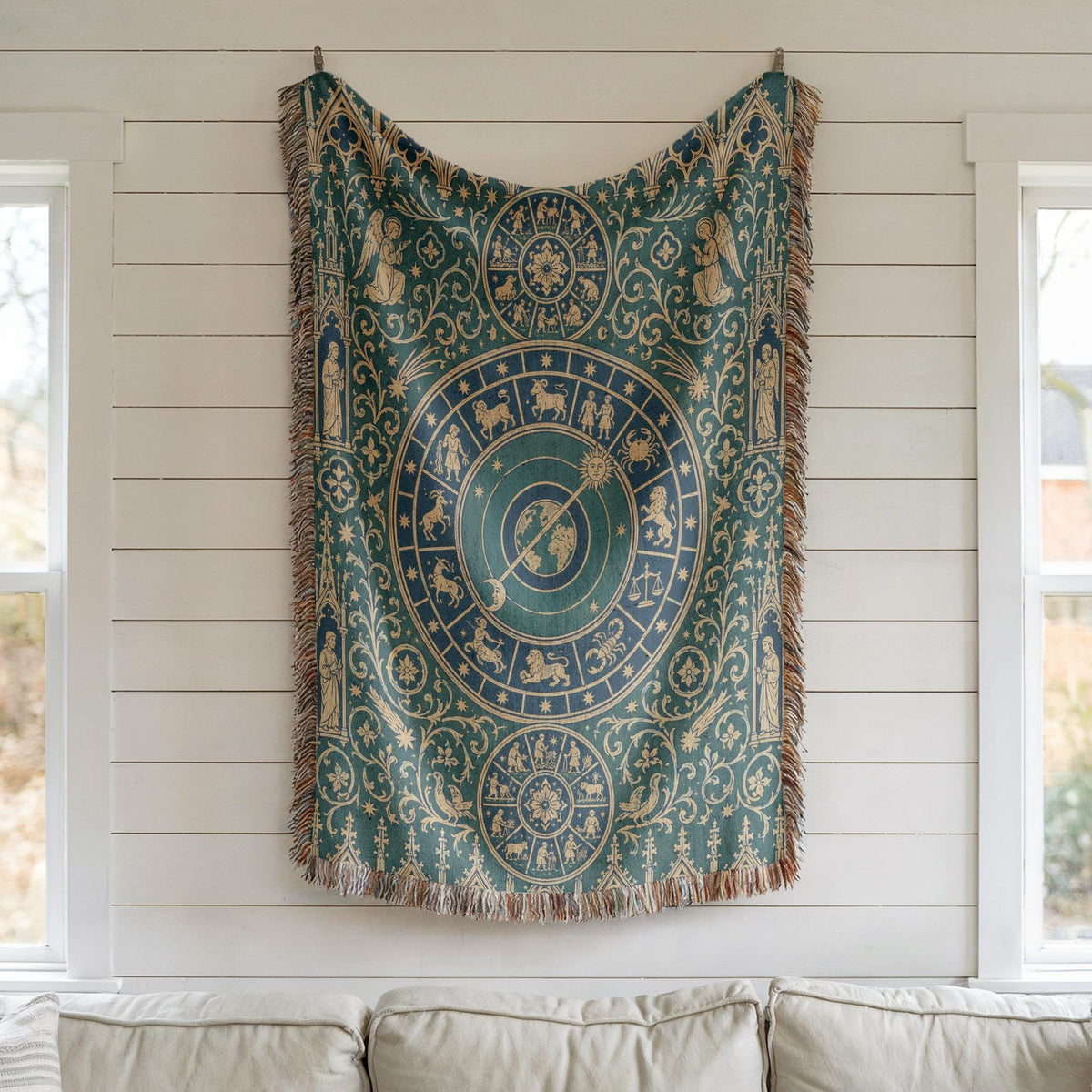 Zodiac Woven Blanket