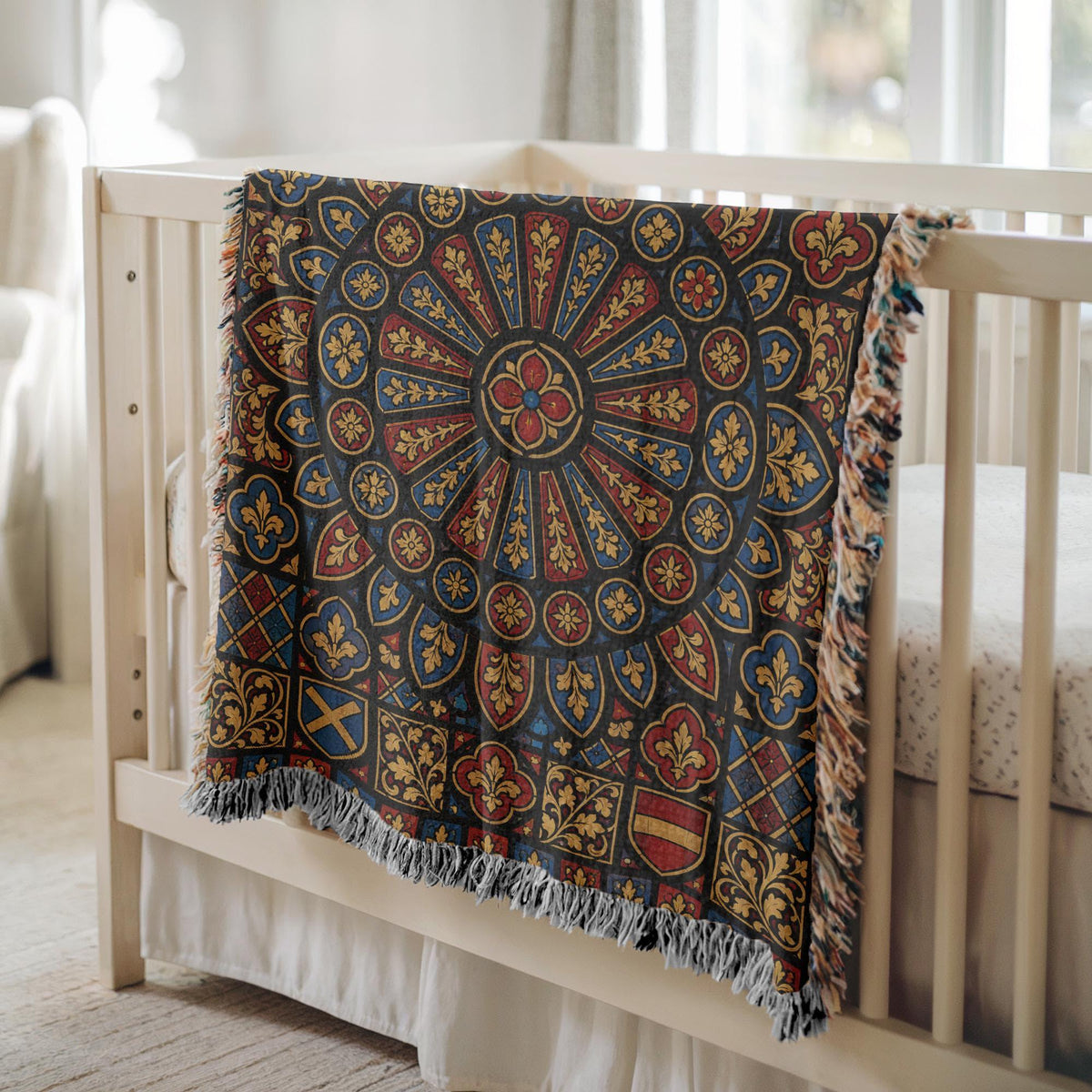 Stained Glass Woven Blanket
