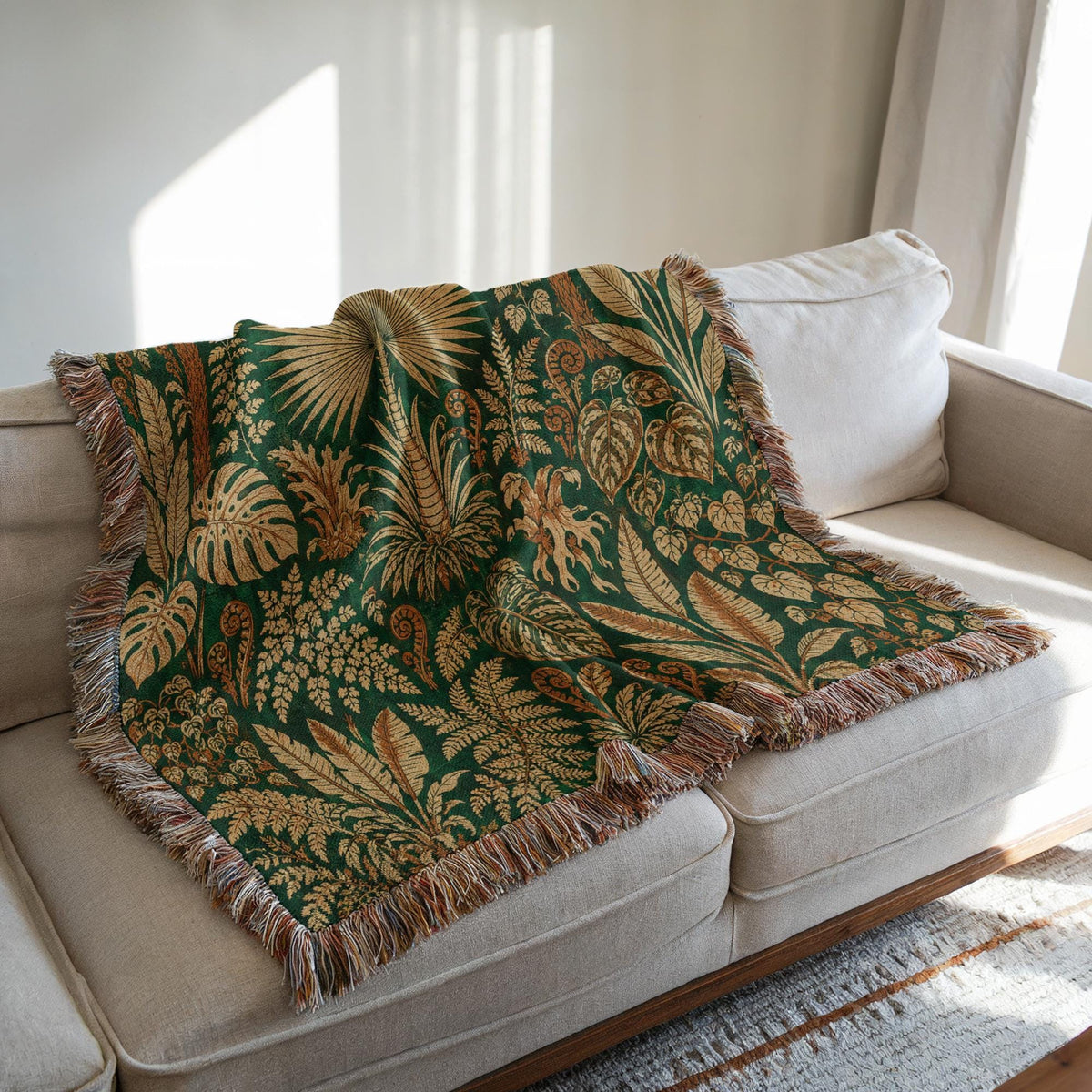 Tropical Woven Blanket