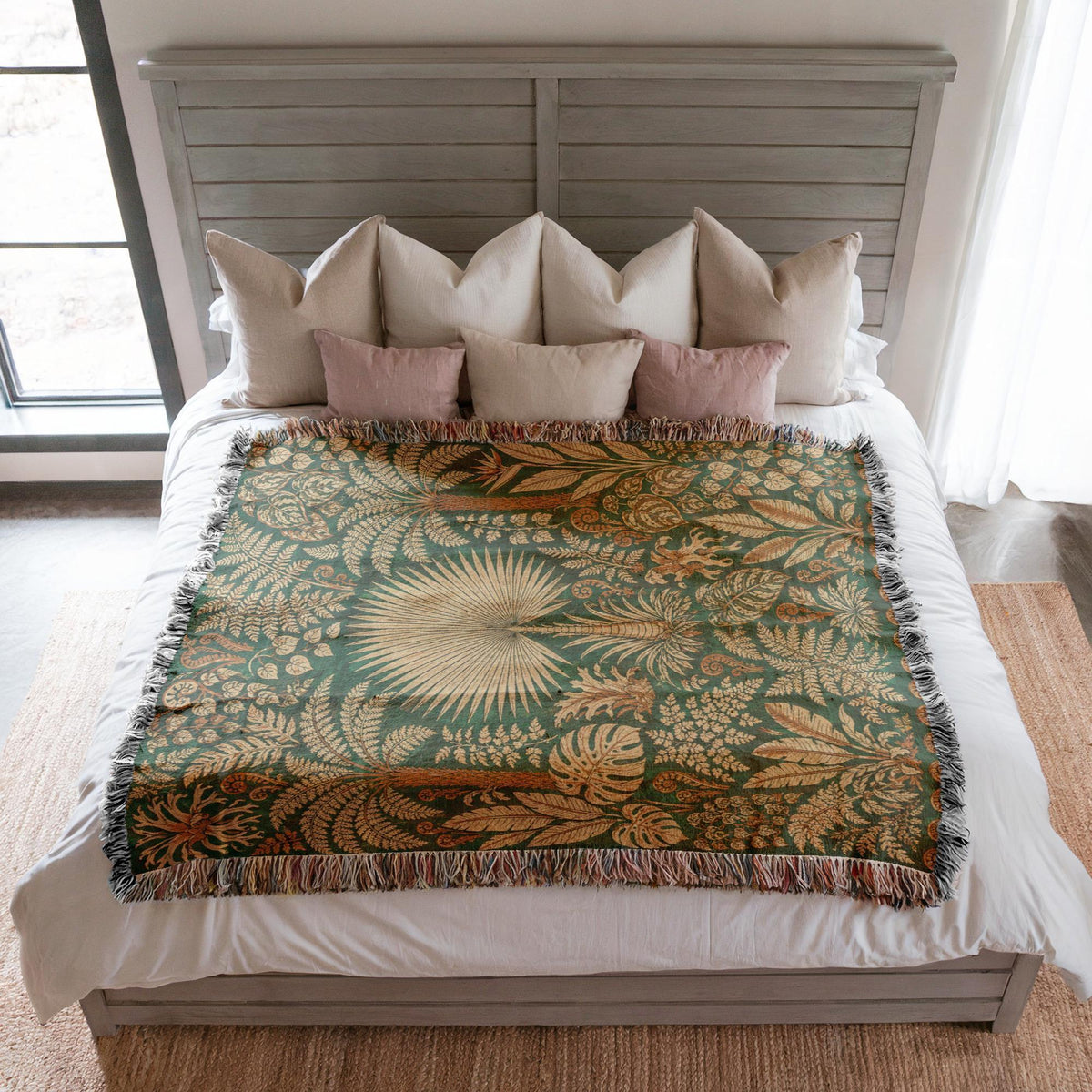 Tropical Woven Blanket