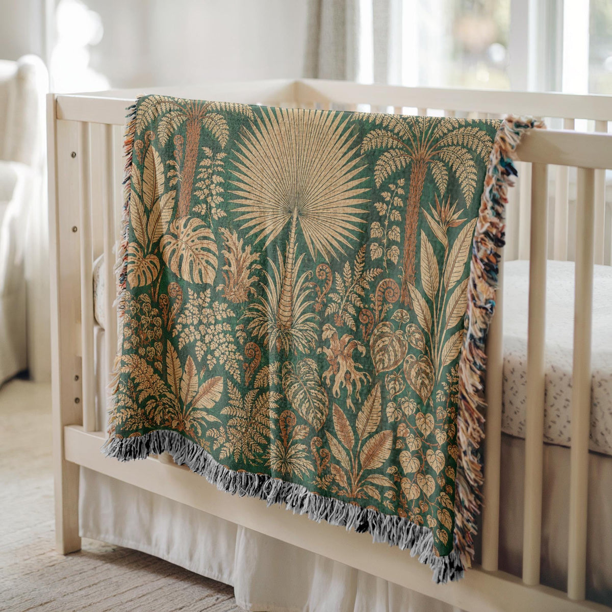 Tropical Woven Blanket