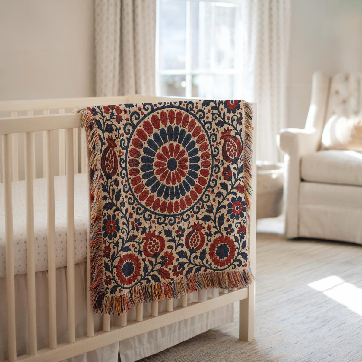 Suzani Woven Blanket