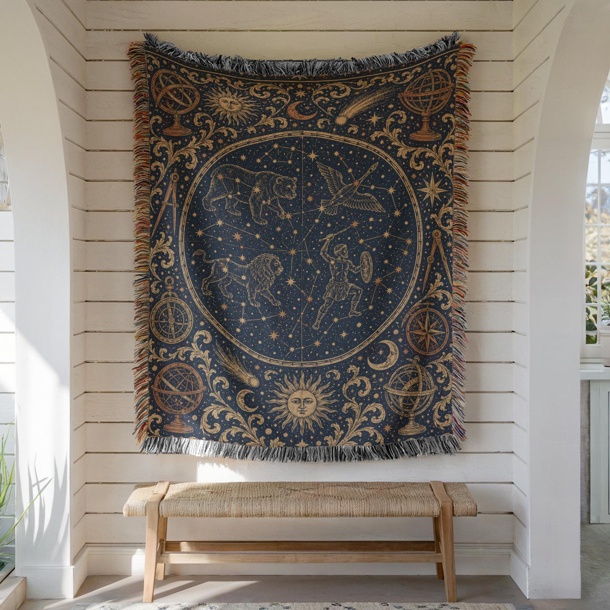 Celestial Woven Blanket
