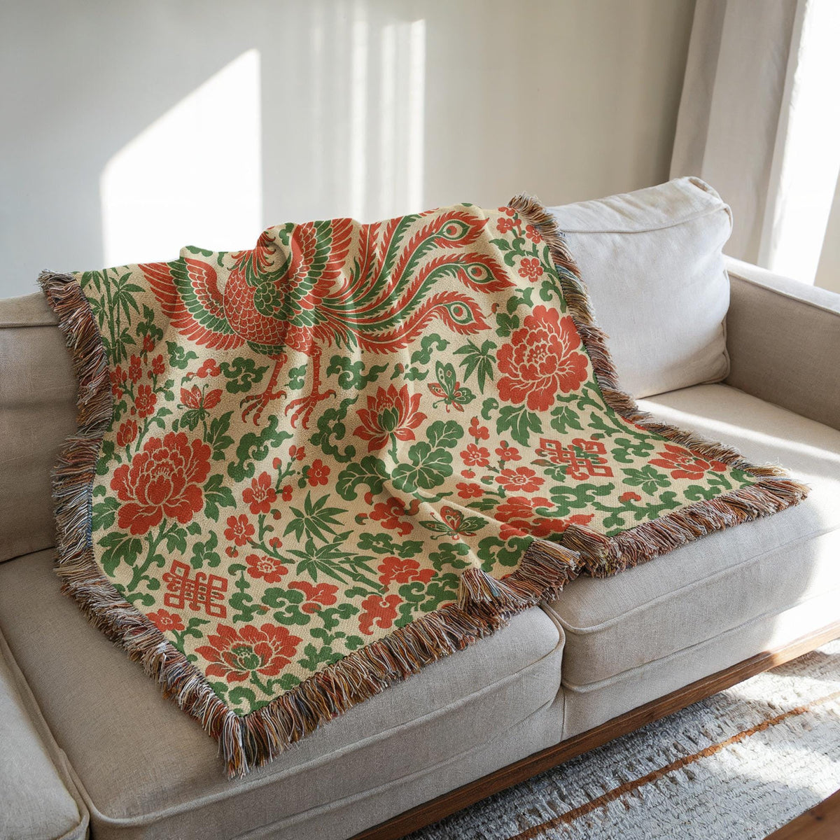 Phoenix Woven Blanket