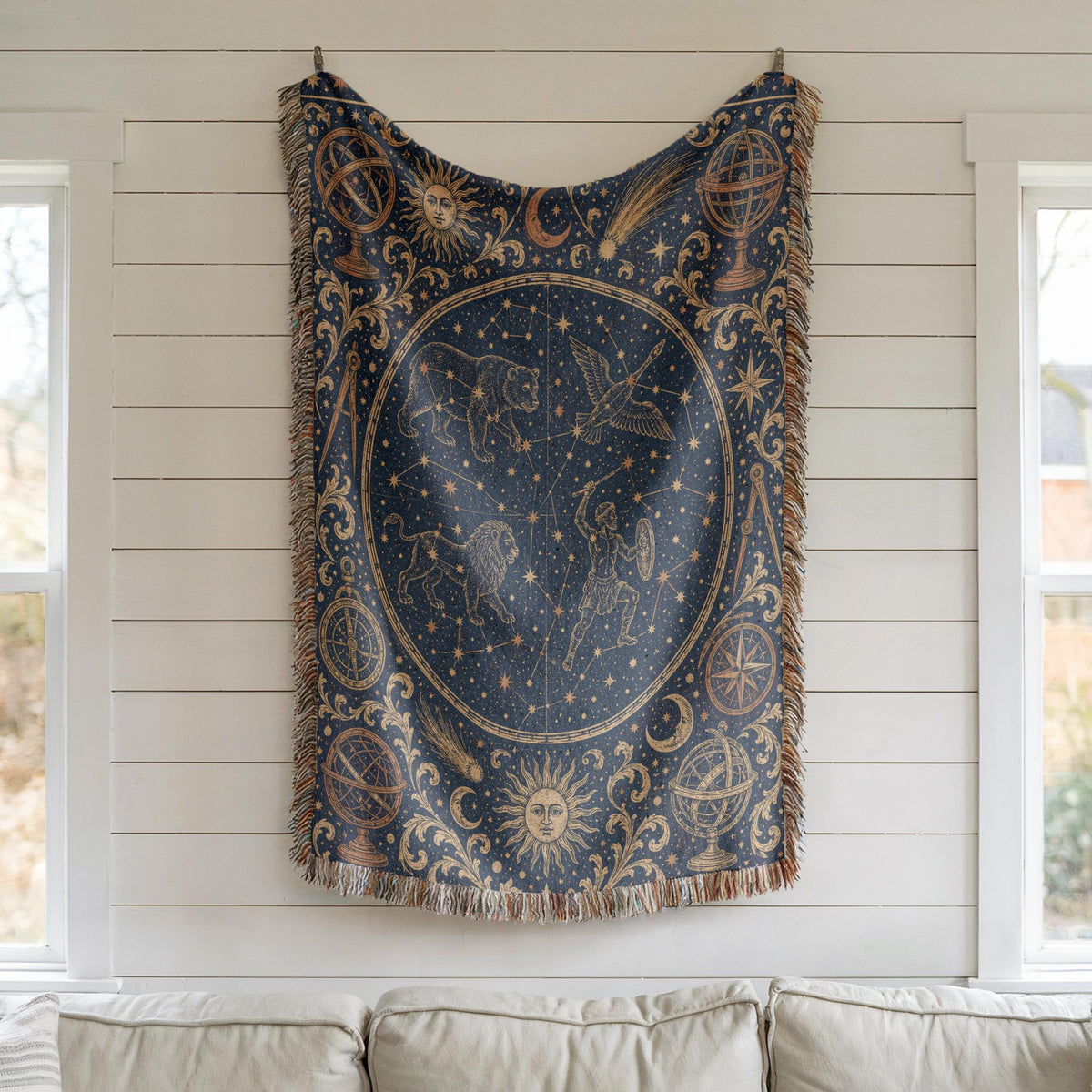 Celestial Woven Blanket