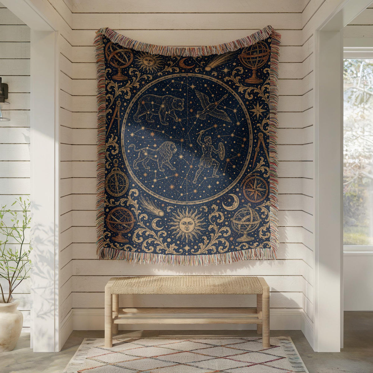 Celestial Woven Blanket