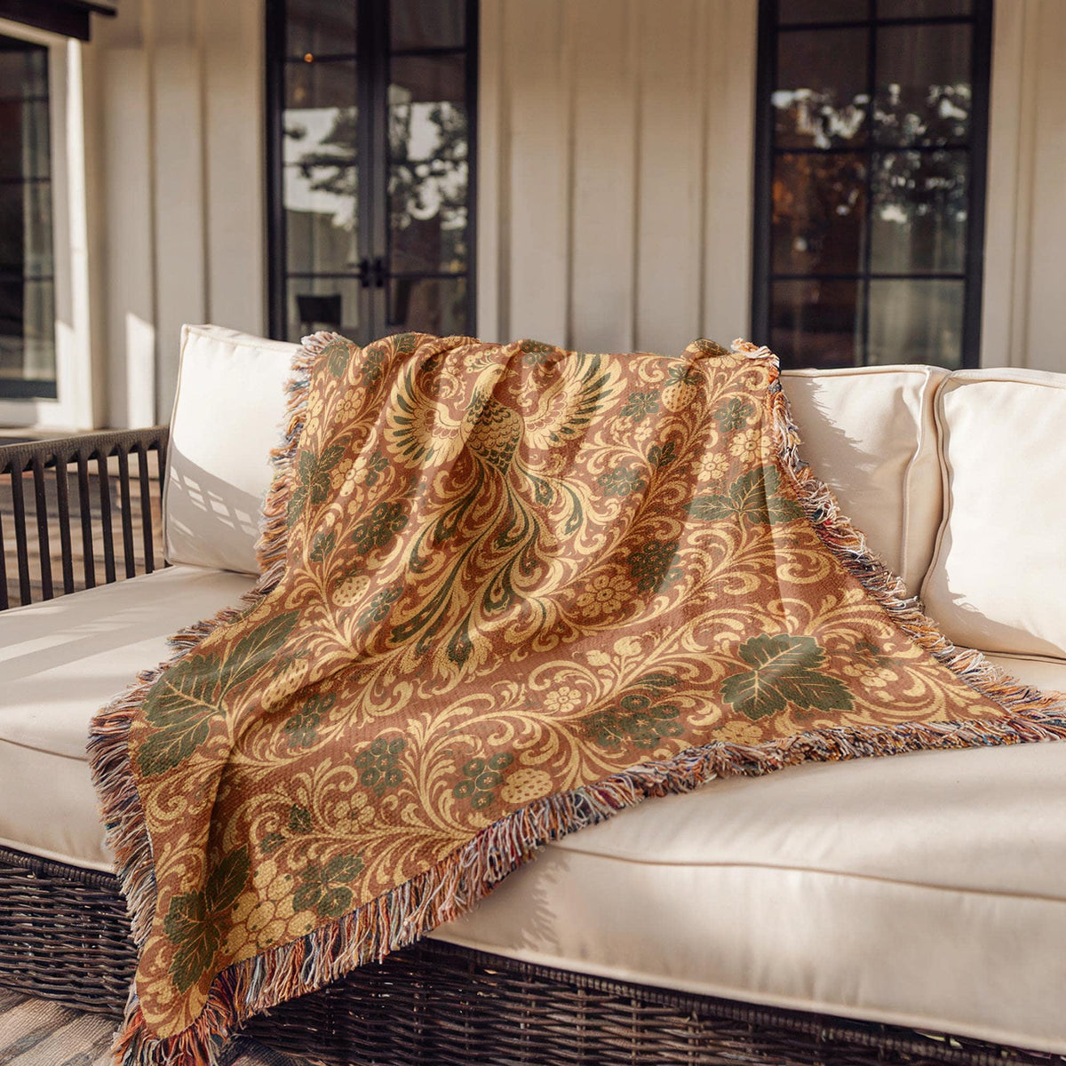Firebird Woven Blanket