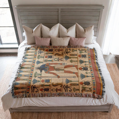 Anubis Woven Blanket