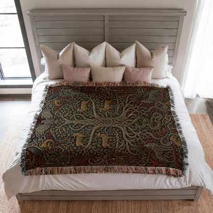 Yggdrasil Woven Blanket