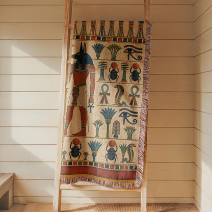 Anubis Woven Blanket