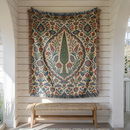 Ottoman Cypress Woven Blanket