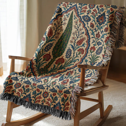 Ottoman Cypress Woven Blanket