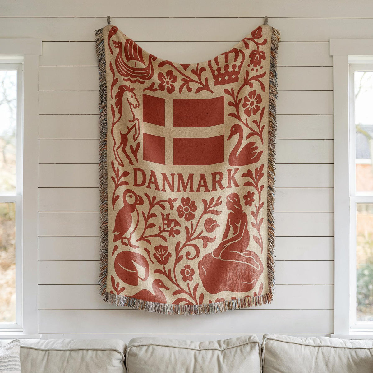 Denmark Woven Blanket