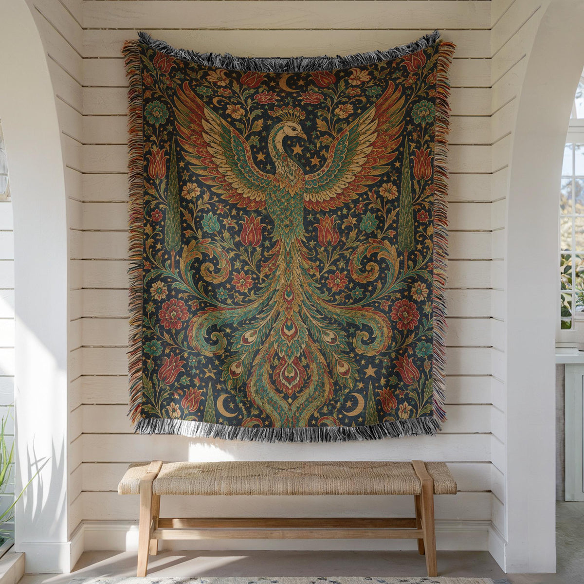 Phoenix Woven Blanket