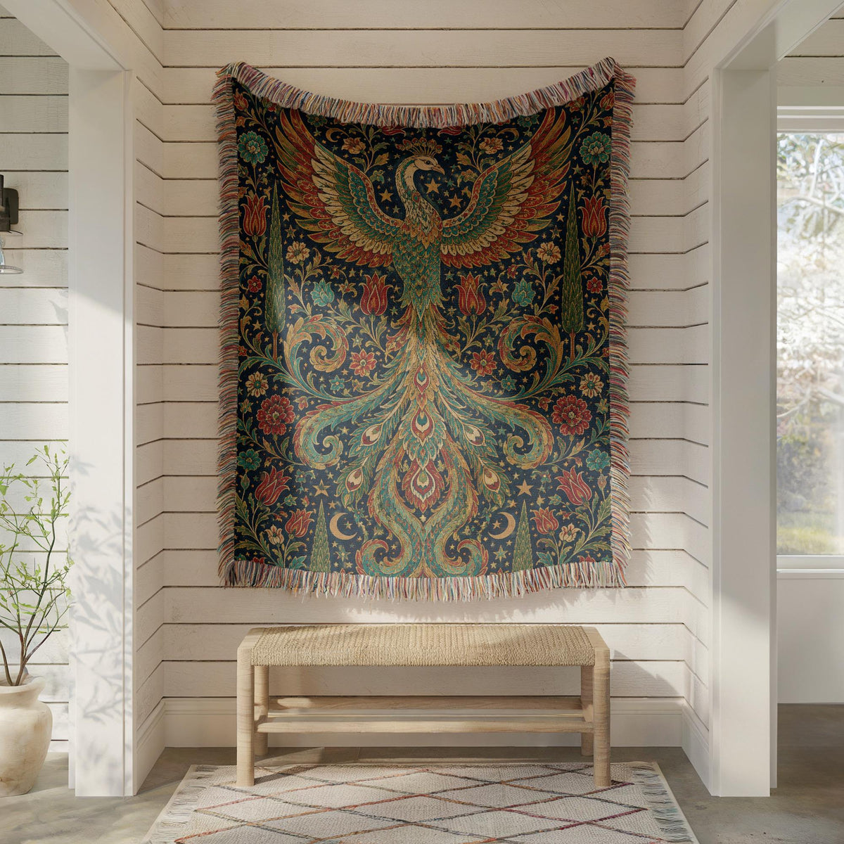 Phoenix Woven Blanket
