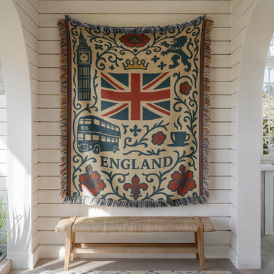 United Kingdom Woven Blanket