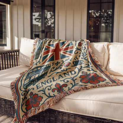 United Kingdom Woven Blanket