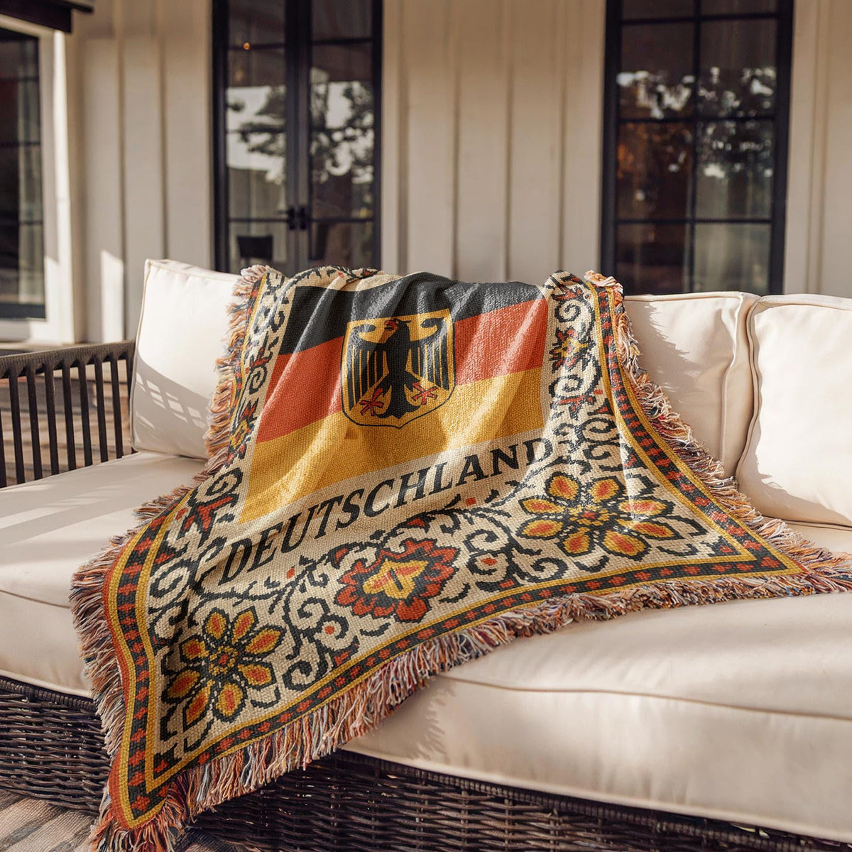 Deutschland Woven Blanket