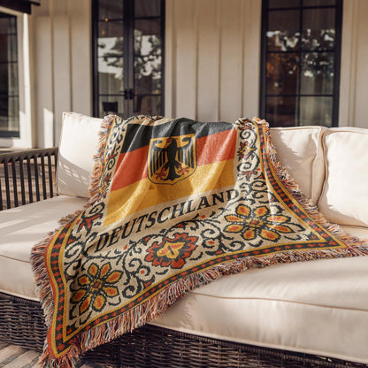 Deutschland Woven Blanket