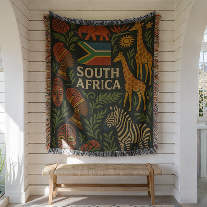 South Africa Woven Blanket
